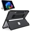 SSS·GRGB Custodia per Microsoft Surface Pro 12 pollici 2025, cinturino da polso e | Protezione contro le cadute rinforzata e cinghia antiscivolo; mantiene il cavalletto, Slim Pen ricarica
