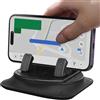 Generico Supporto Telefono Cruscotto Auto Navigazione Sicura Orizzontale Verticale | Tappetino In Silicone Per Telefono Da Cruscotto Guida sicura per navigazione, videochiamate e dirette su pickup, camper