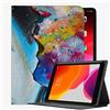 YENDOSTEEN Cover Custodia Compatibile con iPad 9.7 2018 6a Generazione/2017 iPad 5a Generazione - Smart Cover,Dipingi il vecchio colorato Cover con Auto Svegliati/Sonno