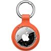 PESTON Porta AirTag, Custodie IP67 per Apple AirTag 1ª e 2ª Gen | Protezione AirTag, silicone da 2,5 mm, portachiavi in lega di zinco, per chiavi, valigie, zaini e collari, AirTag non incluso