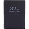 fosa Playstation 2 Memory Card, 8M-256M Scheda di memoria ad alta velocità per Sony PlayStation 2 PS2 Console Giochi Accessori(32M)