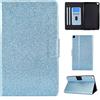 Generico DayQiQiPu Cover per Samsung Galaxy Tab A7 Lite SM-T220/T225/T227 (8,7 Pollici) Leggera Custodia Motivo Glitterato Custodie con Supporto Caso Ribaltabile Portafoglio e Auto Sleep/Wake, Blu