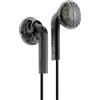 Moondrop Nice Buds - Auricolari a testa piatta con connettore stereo da 3,5 mm, colore: Nero Trasparente