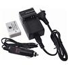 DSTE NB-10L Batteria + Caricabatteria Compatibile per Canon G15 G16 SX40 HS SX50 HSSX60 HS