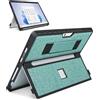 SSS·GRGB Custodia adatta per Microsoft Surface Pro 11/Surface Pro 10/Surface Pro 9/Surface Pro 8 13, con copertura stent, cinghia da polso, custodia robusta all-in-one compatibile con tastiere di