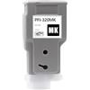Generico Cartuccia PFI-320 Compatibile con Canon, TM200 TM205 TM300 TM305(MBK) | 300ml inchiostro pigmentato, stampante grande formato, cartuccia ricambio, PFI-320