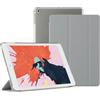 Generic PadCase - Custodia per iPad di 9a/8a/7a generazione da 10,2 pollici (versione 2021/2020/2019), custodia intelligente sottile con supporto posteriore rigido (grigio)
