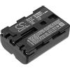 TCTK TECHTEK Batteria 1600mAh compatibile con [Sony] alpha DSLR-A100, alpha DSLR-A100/B, DSLR-A100H, DSLR-A100K, DSLR-A100K/B, DSLR-A100W, DSLR-A100W/B, DSLR-A100W/BD, DSLR-A200, DSLR-A200K, DSLR-A200W, D