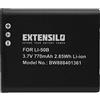 EXTENSILO batteria compatibile con Ricoh GR III, Theta 360, WG-2, HZ15, CX3, CX5, G900SE, CX4, G900, PX, CX6 fotocamera (770mAh, 3,7V, Li-Ion)