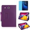 MEIYOUQI Custodia per Samsung Galaxy Tab A 7.0 Inch 2016 (SM-T280 T285),Sottile Pelle Multi-angli Stand Protezione totale Tablet Cover Caso Con Penna Stilo, Pellicola Per Schermo (Purple)