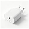 PUQAKE Caricatore USB C 20W Presa Caricabatterie Rapido per Apple iPhone | Spina Alimentatore USBC Carica Batterie Cellulare per iPhone 17/17 Air/17Pro/17 Pro Max/16/15/14/13/12/11 Plus Mini SE XS XR