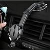 Generic Supporto universale per telefono da auto per iPhone 17 16 15 14 13 12 supporto per telefono cellulare da cruscotto (nero)