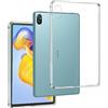 REY Cover in Gel TPU Trasparente per Honor Pad 8 12, Ultra Sottile 0,33 mm, Morbido Flessibile, Custodia Silicone