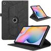 TEDTIKJT Cover per Samsung Galaxy Tab A7 Lite 8.7 Pollice 2021 SM-T227/ T225/ T220 Custodia Pelle PU 360 Ruotabile Supporto Flip Protettiva Tablet Cover, Nero Albero