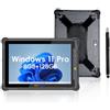 ONERugged Rugged Tablet M10J, 10,1 pollici, Windows 11 Pro, tablet robusto, 8 GB + 128 GB, Intel N5100, IP65, impermeabile, 5000 mAh, 4G LTE GPS industriale per lavori di costruzione