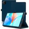 Envibe Custodia per Teclast P50T 11 Pollici, Cover Tablet Teclast P50T, Copertura Protettiva Pieghevole con Supporto per Matita e Cinturino da Polso, Protezione Completa. (Blu)