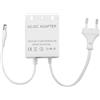 Tuidzljd Alimentazione AC 110-240V Ingresso DC 12V Uscita Spina UE Caricabatterie Impermeabile per CCTV Sicurezza AHD Telecamera IP Analogica Spina UE