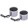 Naroote Altoparlante Midrange per Auto da 2 Pollici Suono Stereo Chiaro e Ad Alte Prestazioni per Veicoli Realizzato con Lega di Alluminio di Picco 220 W Confezione da 2