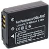 mtb more energy Batteria Compatibile con Panasonic CGA-S007, DMW-BCD10, Compatibile con Lumix DMC-TZ5, TZ11, TZ15, TZ50