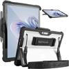 TECHGEAR DuraTUFF - Custodia per Microsoft Surface Go 4 3 2 [compatibile con tastiera firmata], robusta e resistente, antiurto, con tracolla, tracolla e supporto