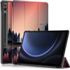 QJONSIU Cover Compatible con Samsung Galaxy Tab S12 Plus, Funzione Stand, Smart Cover con Auto Sleep Wake, Protettiva in PU e PC Antigraffio-1