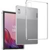 REY Cover in Gel TPU Trasparente per Lenovo Tab M9 9, Ultra Sottile 0,33 mm, Morbido Flessibile, Custodia Silicone