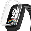 Zohmuly Custodia Glitter Diamond per Xiaomi Smart Band 9 Active/Redmi Smart Band3 Custodia Protettiva Donna,Cover Rigida PC Leggera Protezione Completa Custodia di Ricambio Smartwatch per Redmi band 3