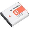 Bewinner Batteria Sottile da 1400 MAh Ad Alta Sicurezza NP BG1 per la Sostituzione della Fotocamera DSC W30 W40 W50 W85