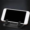 Generic Supporto antiscivolo per telefono da auto, supporto per navigatore GPS, supporto per iPhone e smartphone Android (nero)