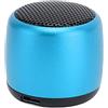 Akozon Mini Altoparlante con Subwoofer Pesante, Altoparlante Wireless in Metallo Ricaricabile USB per Telefoni, Tablet e PC - Portatili con Volume Forte e Suono Chiaro (BLUE)