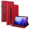 Generico DayQiQiPu Custodia per OnePlus Pad Lite (11,0 Pollici) Caso Retrò in Pelle PU Flip Stand Cover Portafoglio Guscio dalla Texture Morbida e Auto Wake/Sleep,Rosso