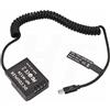 HangTon NP-W126 - Batteria fittizia USB C per fotocamera Fuji X-T1, X-T2, X-T3, FinePix, X-A5, X-H1, X-A10, X100F, X-T10, X-T20, X-T30, X-Pro1, X-Pro2, 30EXR, X-E2, X-E2S, 1 X-M1