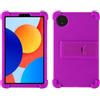 Generico Custodia Per Redmi Pad SE 8.7 - Leggera custodia protettiva antiurto per bambini morbida Silicone Case Cover per Xiaomi Redmi Pad SE 8.7 inch (Viola)