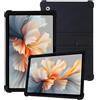 Generic Custodia in silicone per tablet Lenovo Yoga Tab Plus da 12,7 pollici, copertura completa, antiurto, antigraffio, supporto regolabile e cover in morbido silicone, colore nero