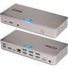 StarTech.com Docking Station USB4 per Tre Monitor, Dock USB-C Multi Display HDMI/DisplayPort 4K 60Hz, Ricarica Laptop 100W, porta Ethernet 2.5GbE, Plug & Play (TRIPLE-MONITOR USB4 DOCK - - USB-C DOCK