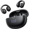 Yamdrok Y1 Lite Auricolari Open Ear Wireless, Cuffie Bluetooth 6.0 Ultra Leggere con Display Digitale, Driver da 13 mm con Bassi Potenti, IPX4, 30 Ore di Autonomia, Vestibilità Stabile per Sport