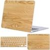 FFBOFFC Custodia per MacBook Pro 13'' A1502 & A1425, Venature del legno grezzo | 2015-2012, Case Rigido Leggero e Sottile con Copertina per Tastiera, Resistente ai Graffi, Pacchetto di Accessori 2-in-1