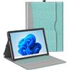 SSS·GRGB Custodia per Microsoft Surface Pro 7/Pro 7+/ Pro 6/Pro 5/Pro 4 da 12,3, con porta stilo e tasca, compatibile con tastiera con cover di tipo, verde