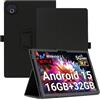 AKNICI Custodia Cover per Laptok KB1004L Tablet 10 Pollici, Pelle PU Cover Custodia Protettiva con Cinghia di Sicurezza e Magnete e Funzione di Supporto