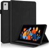 Succtopy Custodia per Lenovo Idea Tab Plus 12.1 Pollici 2025 TB361ZU TB361FU Cover in Pelle PU con Porta Penna Case Protettiva con Funzione di Supporto per Lenovo Idea Tab Plus 12.1 Pollici Nero