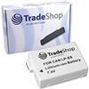 Trade-Shop Batteria agli ioni di litio ad alte prestazioni per fotocamera Canon EOS 550D 600D 650D 550-D 600-D 550 600 D 650 D sostituisce Canon LP-E8 LPE8 LP-E-8 LPE-8