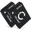 CELLONIC 2x Batteria compatibile con Panasonic Lumix DMC-3D1, DMW-BCG10 | 890mAh, 3.7V, Ioni di Litio per Panasonic Lumix DMC-TZ10, DMC-TZ18, DMW-BCG10E, DMW-BCG10PP