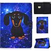 CaseFun Custodia per iPad 10.2 2019/ iPad PRO 10.5 Magnetico Smart Case Cover in Pelle Multi-Angolo con Auto Svegliati/Sonno, Gatto