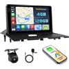 Ohradio Autoradio Android 15 9 per Fiat Scudo 2007-2016 CarPlay | 4+128GB. Schermo Incell. Wireless CarPlay, Android Auto, BT, GPS, WiFi, FM/RDS, Retrocamera, MIC