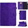 CASAFUNY Custodia per Lenovo Tab P11 TB-J606/P11 Plus TB-J607, Custodia Protettiva Magnetica Cover Ultra Sottile con TPU Copertura, Viola
