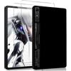 KUSINHOKA Custodia per RedMagic Nova Gaming Tablet 10.9 Pollici + [2 Pezzi] Pellicola Vetro Temperato, [Antiurto] Morbido Silicone Cover，[Anti-Graffio] TPU Leggero Case Protettiva Cover， Nero