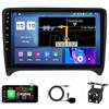 FUTENI Android 12 Autoradio GPS Navigazione per Au-di TT/RS(2008-2014) con Wireless Carplay Android Auto 9 Pollici Cruscotto Multimedia Player IPS Touch Screen Supporto SWC DSP DVR RDS,M500s,9Inch
