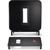 Hzycwgone Supporto da Terra Stand per Sonos Sub 4 / Sub 3 / Sub 2 Subwoofer | Acciaio Carbonio Base Staffa Supporto da Pavimento Stabile per SUB 4 / 3 / 2 Speaker Nero & Bianco, per Interno e Esterno