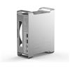 Generico Per MAC Mini M4 Pro Supporto di Espansione in Lega di Alluminio, HUB USB-C con Slot per SSD M.2 NVMe, Docking Station per PC Mini M4, Case SSD, HDMI, USB3.2 Gen2, SD4.0, TF4.0 (AC909)