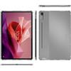 Cadorabo Custodia compatibile con Lenovo Tab P12 in TRANSPARENTE - Coperchio protettivo in silicone TPU flessibile